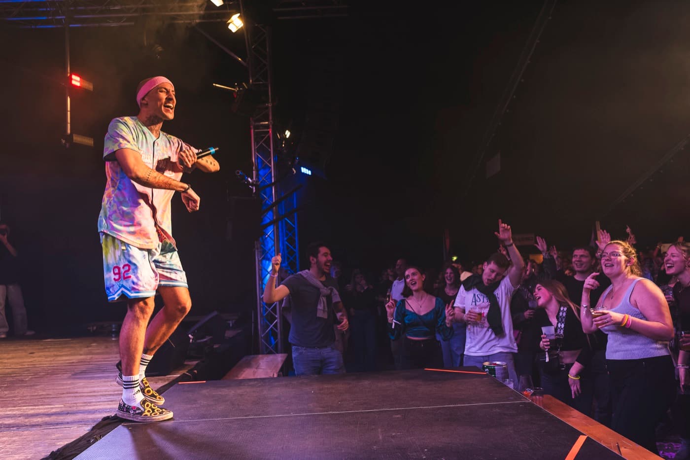 Van Keeken live auf der Bühne